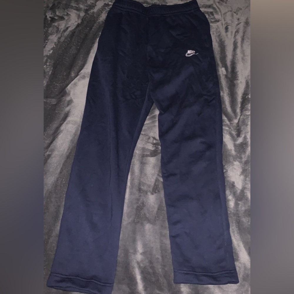 Nike navy blue sweatpants